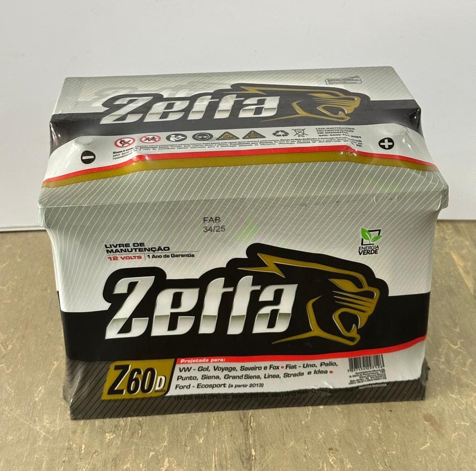 Bateria Zetta 60AH
